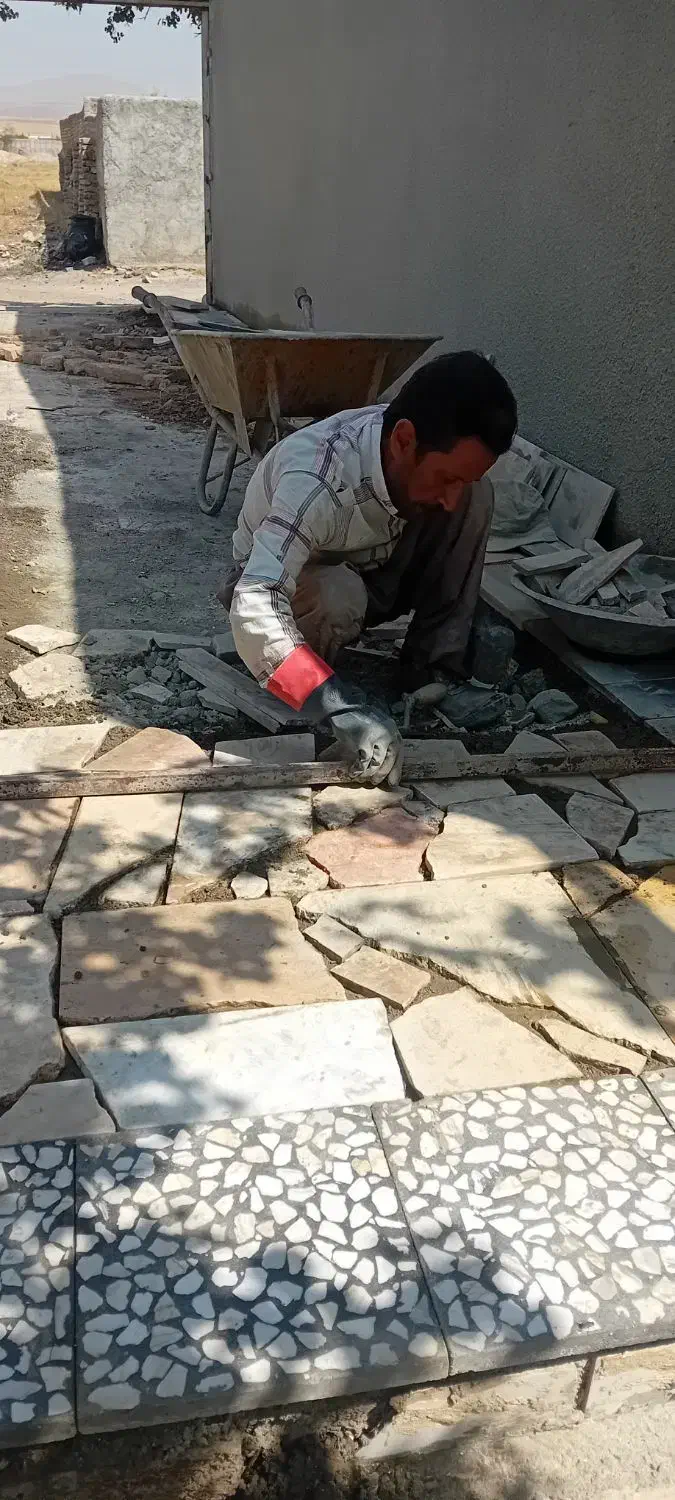 خورده کاری ساختمان کاشی وسرامیک در اسرع می پذیریم|خدمات پیشه و مهارت|قزوین, |دیوار