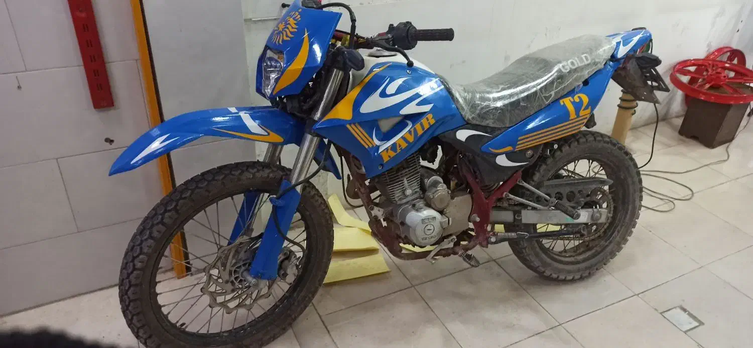 موتور تریل t2مدل ۹۸|موتورسیکلت|گلزار, |دیوار