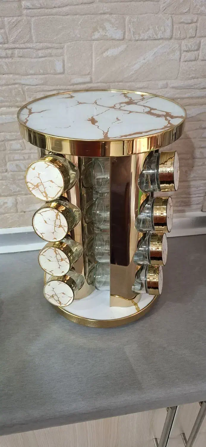 جا ادویه چرخشی|ظروف نگهدارنده، پلاستیکی، یک‌بارمصرف|تهران, علم و صنعت|دیوار