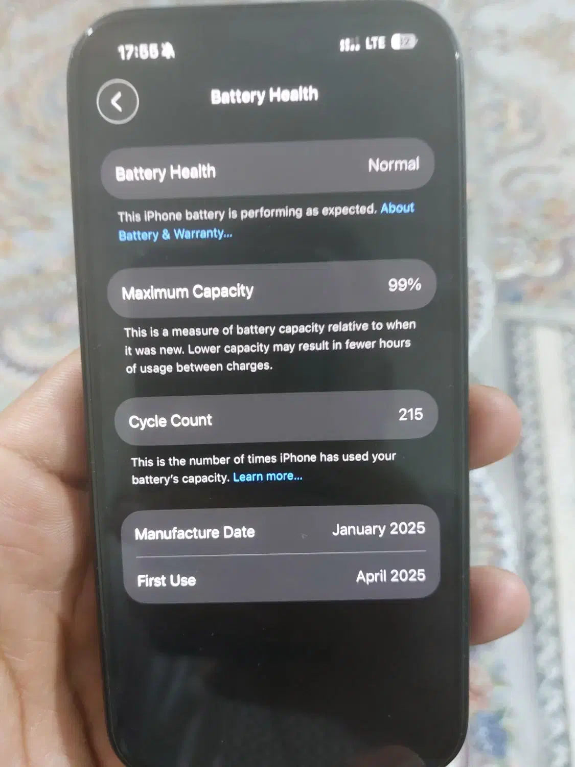 iphone 16 128ch|موبایل|نیشابور, ۲۲ بهمن|دیوار