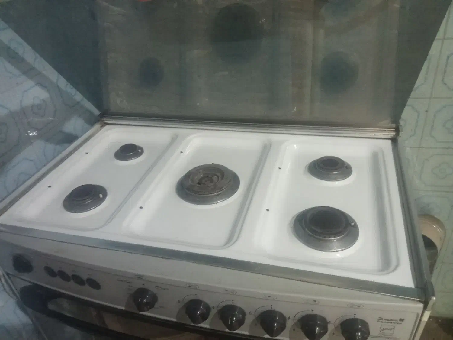 فرگاز با جوجه گردان و تیرچه|اجاق گاز و لوازم برقی پختوپز|شوشتر, |دیوار