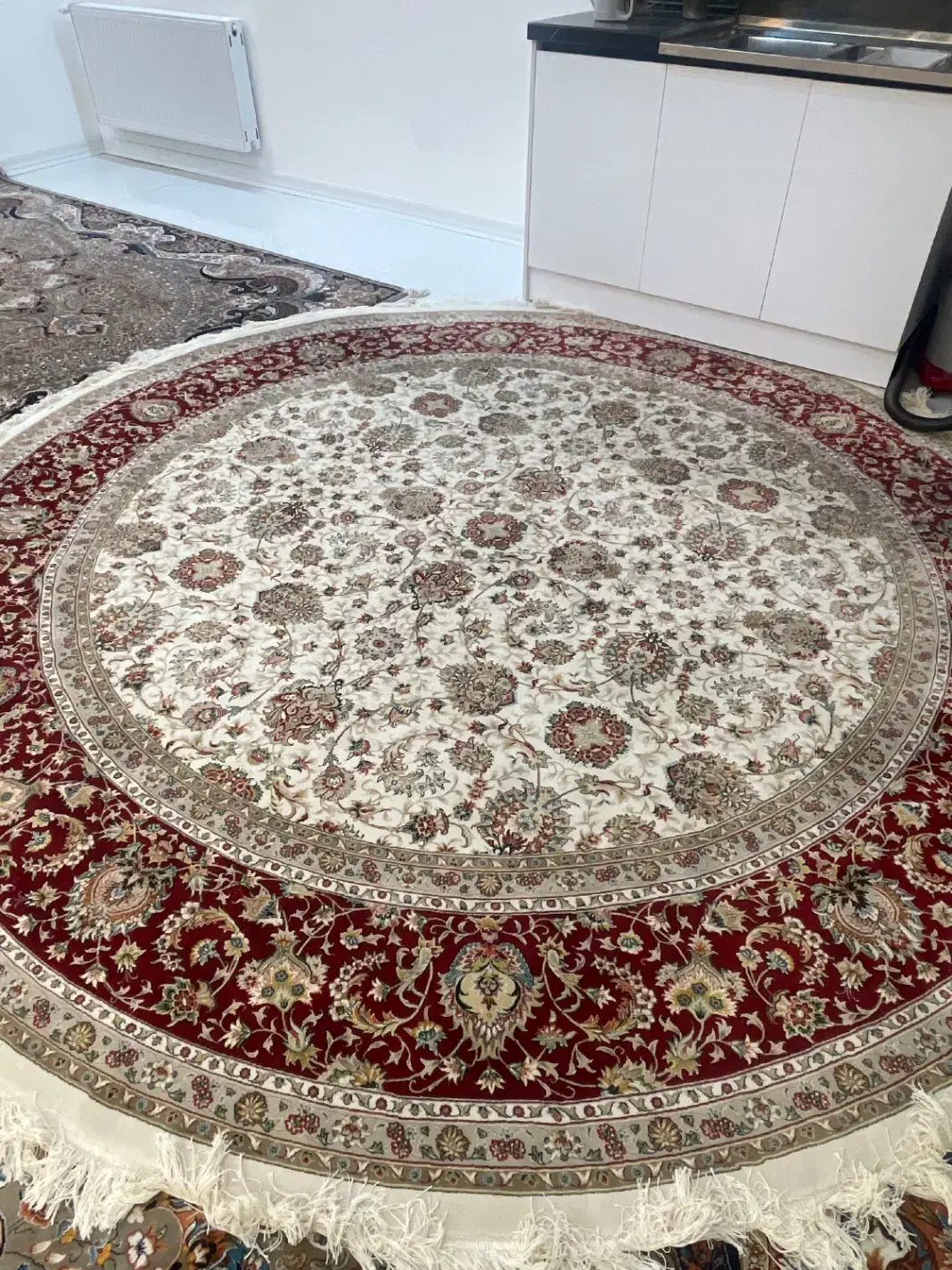 قالی گرد|فرش|یزد, |دیوار