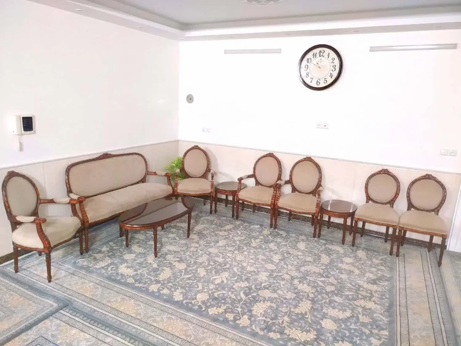 مبل استیل مدل فرحی ۹ نفره|مبلمان خانگی و میز عسلی|قم, هفت تیر|دیوار