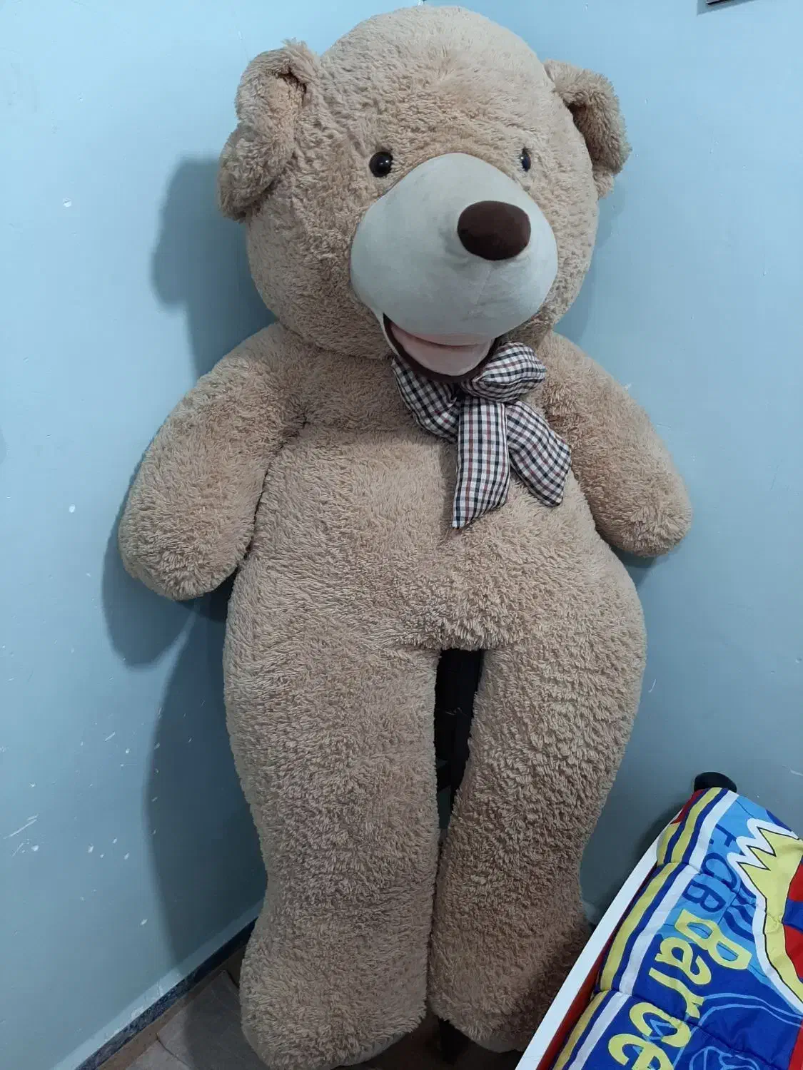 عروسک خرسی خارجی|اسباب‌بازی بچه|اهواز, منبع اب|دیوار