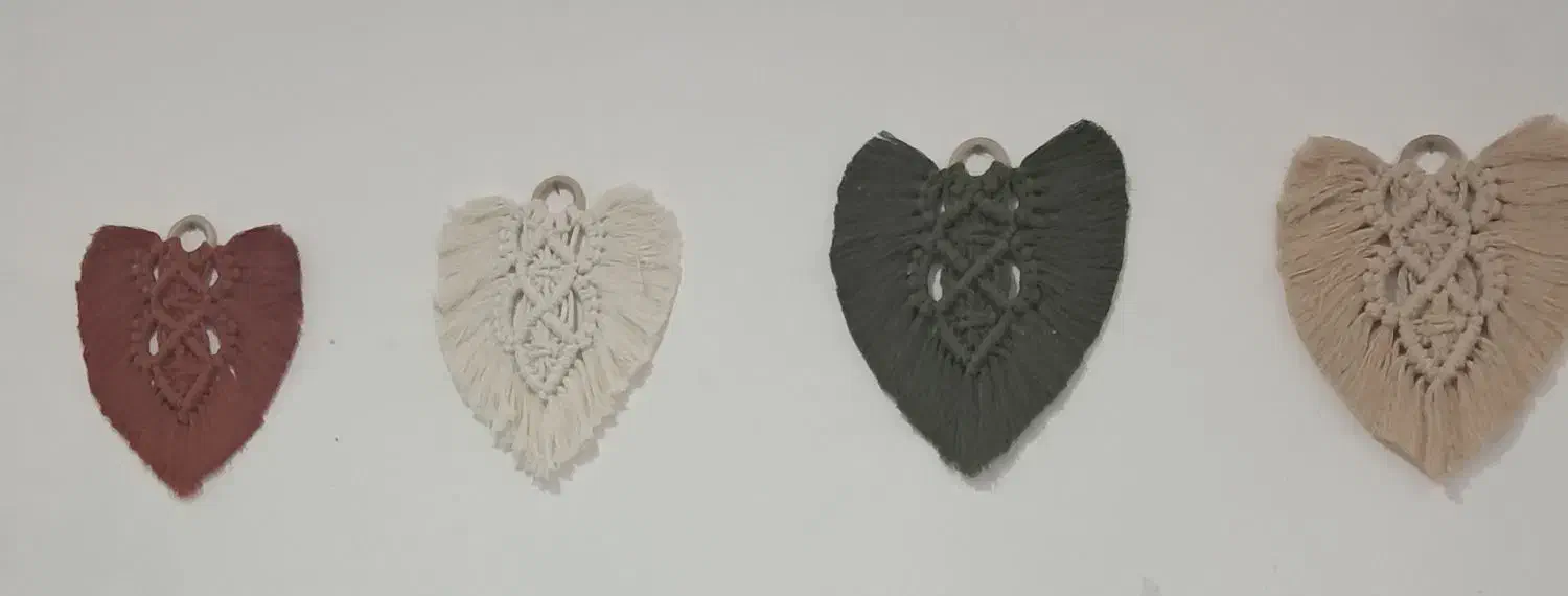 برگ مکرومه|صنایع دستی و سایر لوازم تزئینی|رشت, پیرکلاچای|دیوار