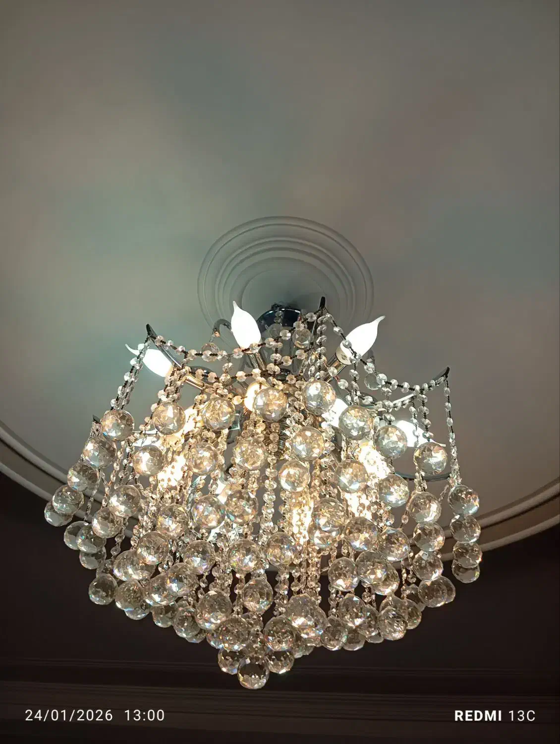 2عدد لوستر|لوستر و چراغ آویز|آبیک, |دیوار