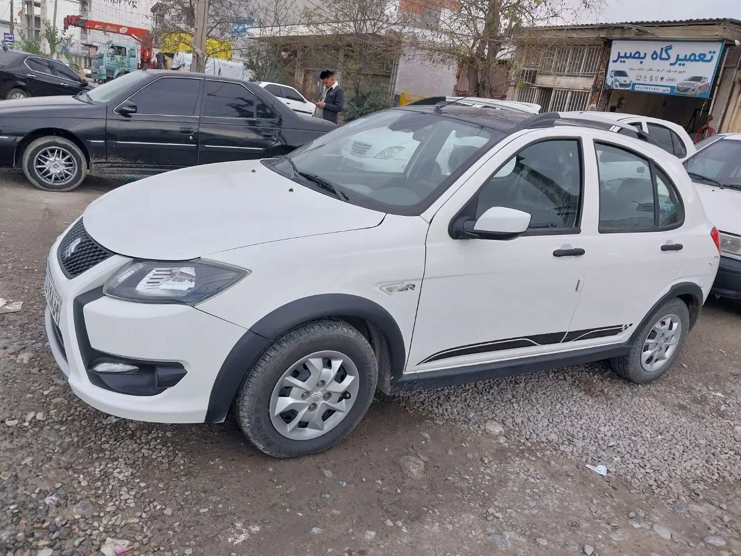 کوییک R 1403 سفید مشکی مشابه خشک گارانتی فعال|خودرو سواری و وانت|آق قلا, |دیوار