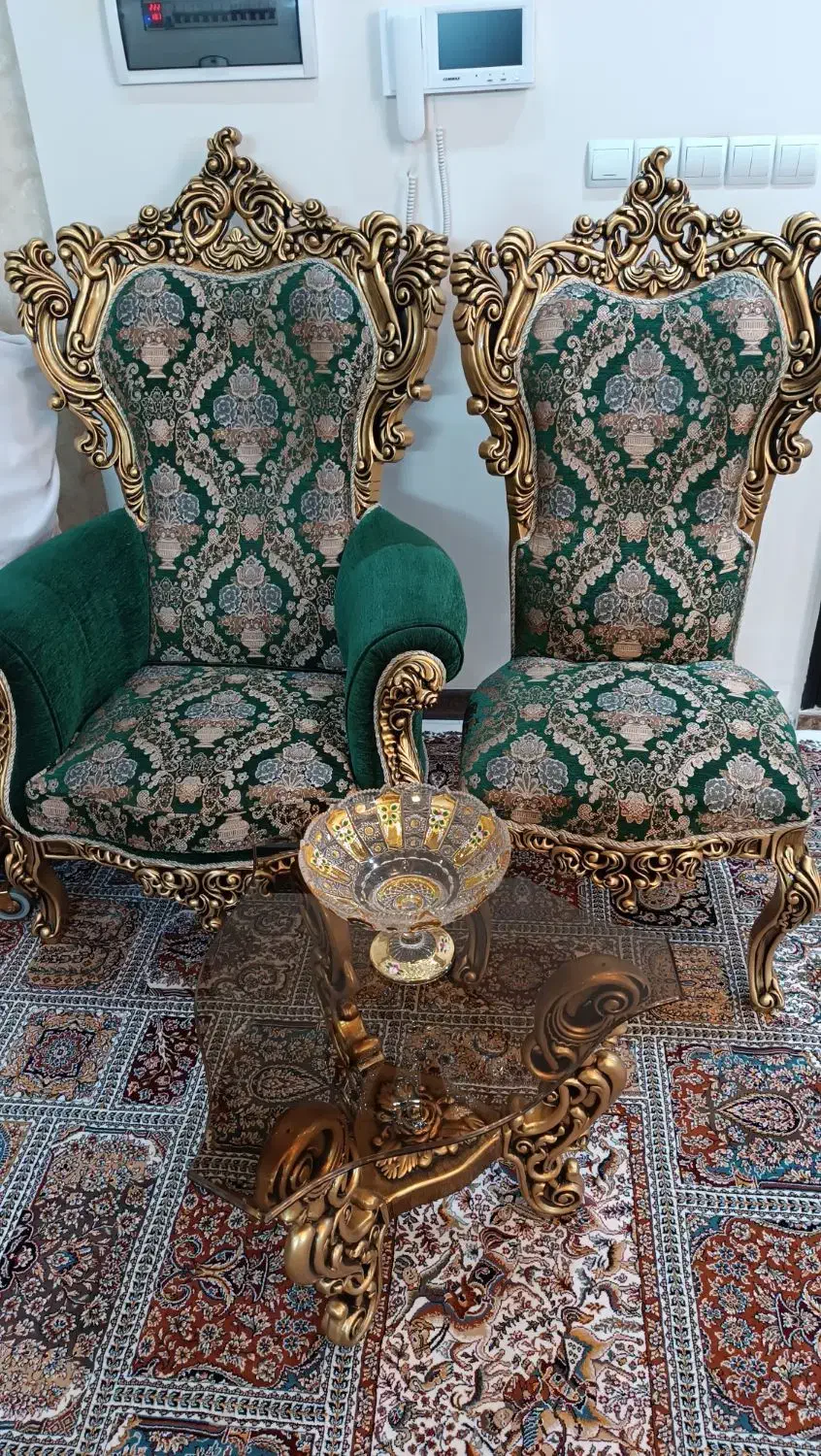 مبل 9نفره سلطنتی|مبلمان خانگی و میز عسلی|قم, عمار یاسر|دیوار