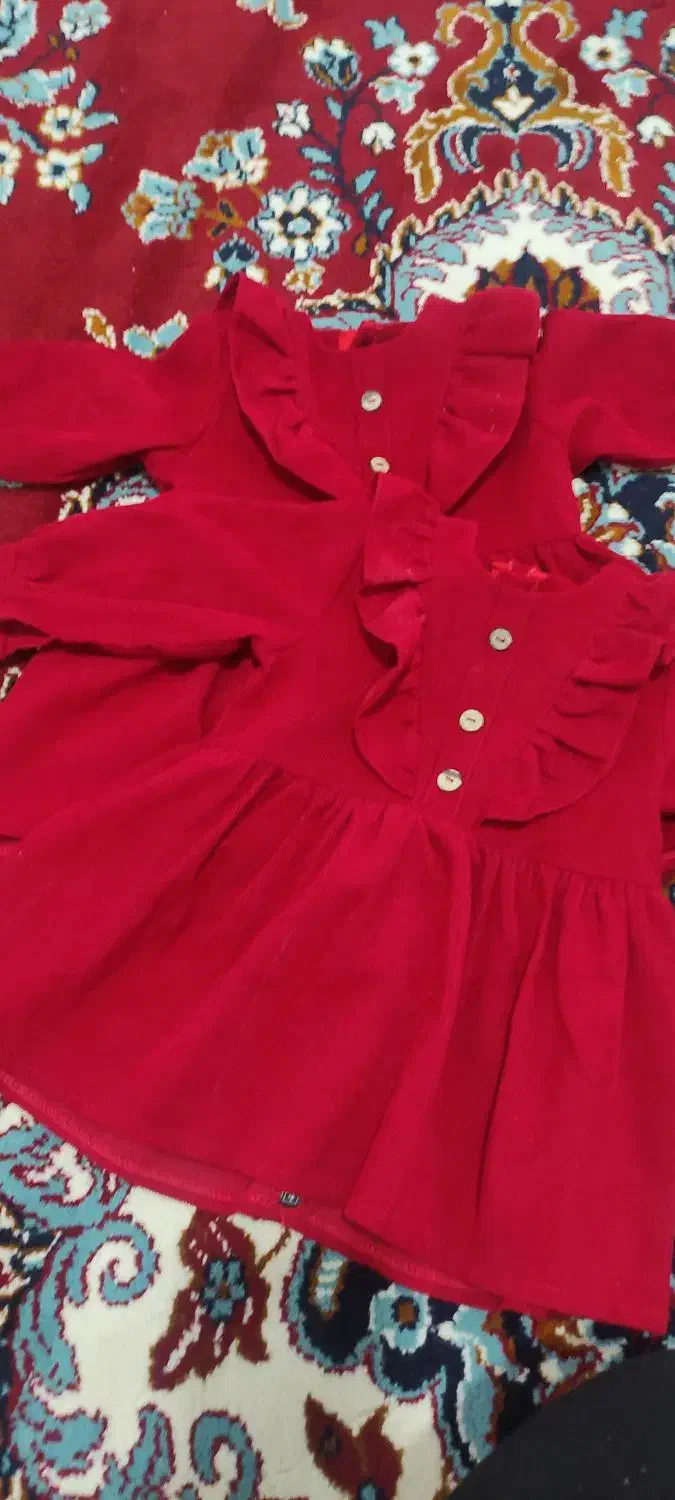 پیراهن دخترانه|کفش و لباس بچه|نهاوند, |دیوار