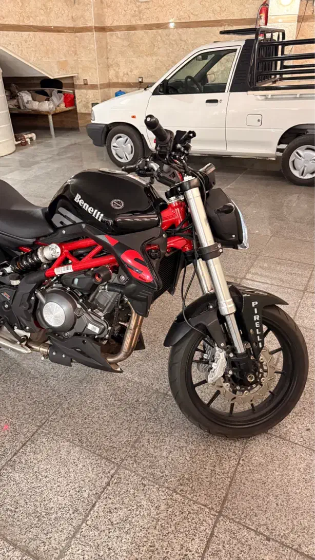 بنلی ۳۰۰ جفت سیلندر 300 مدل ۴۰۳|موتورسیکلت|اهواز, طالقانی|دیوار