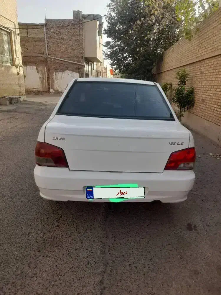 پراید ۱۳۲ سفید مدل ۹۰ فقط تعویض با تیبا ۲|خودرو سواری و وانت|یزد, |دیوار