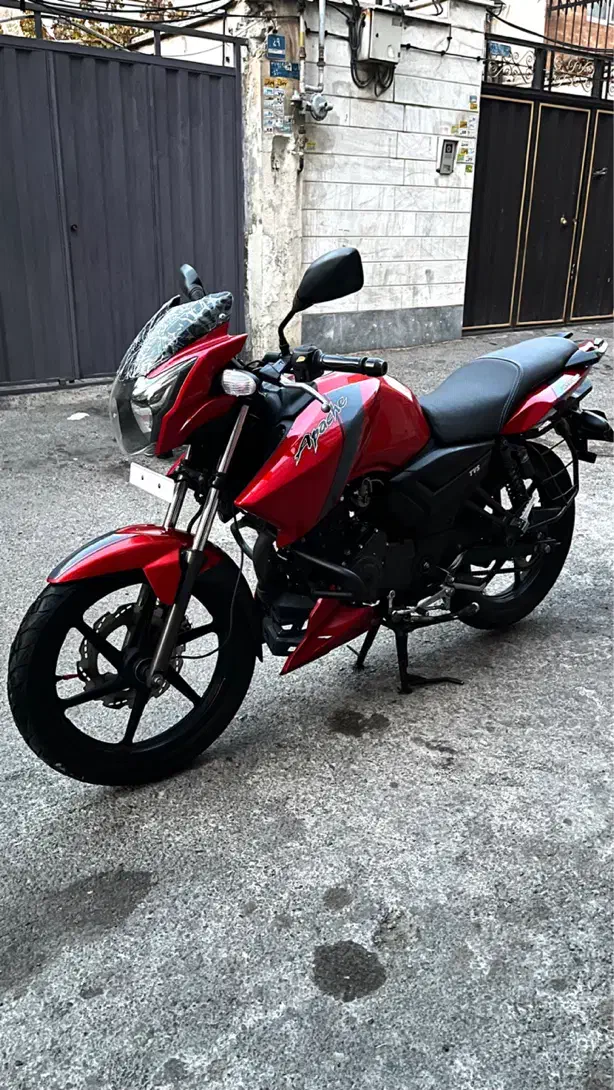 اپاچی 150 مدل 95 ( آلبالویی )|موتورسیکلت|تهران, شهرک شریفی|دیوار