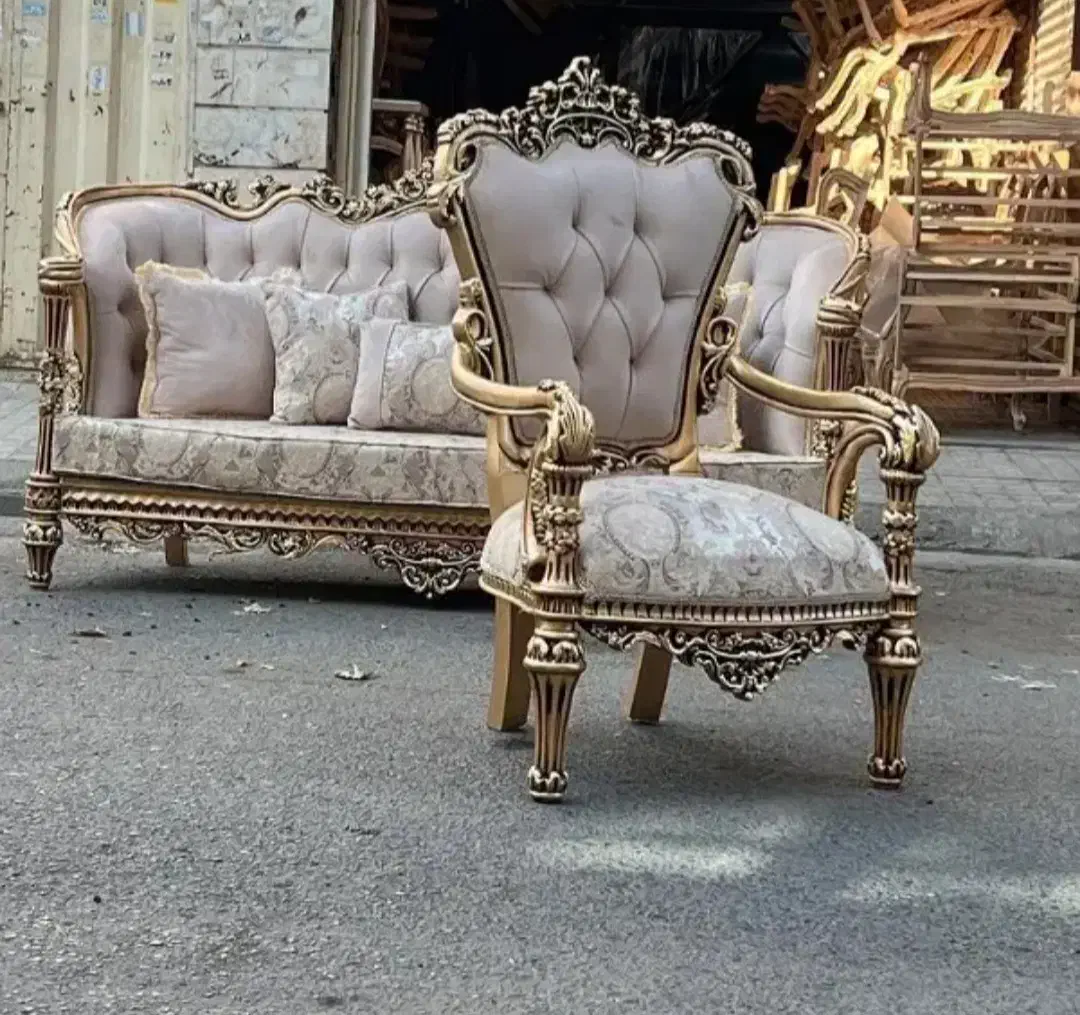 مبل سلطنتی مدل خاطره|مبلمان خانگی و میز عسلی|چهاردانگه (تهران), |دیوار