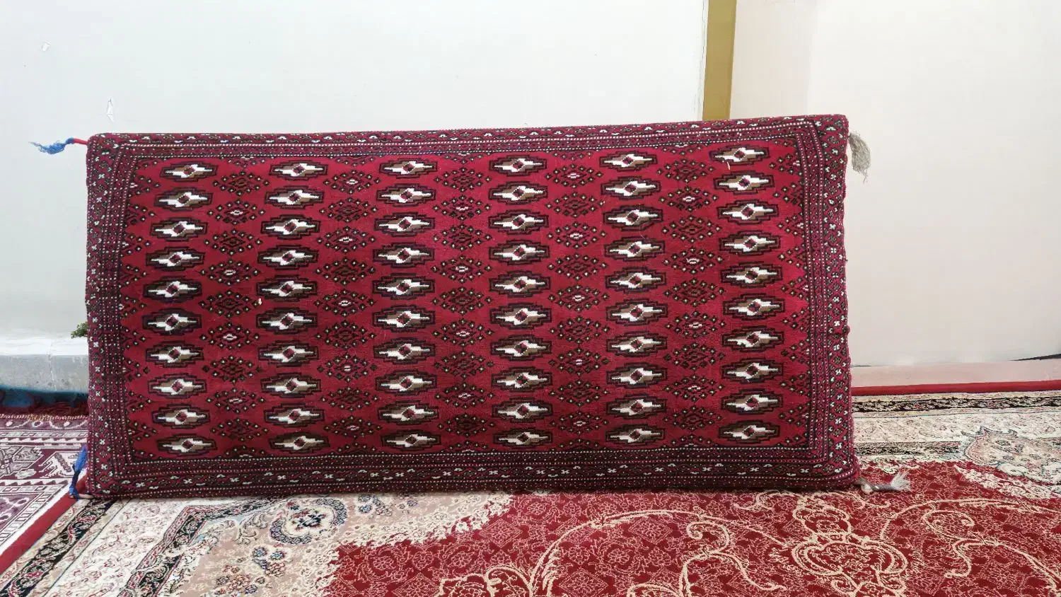 ۶ عدد پشتی قالی ( ترکمنی)|پشتی|مریوان, |دیوار