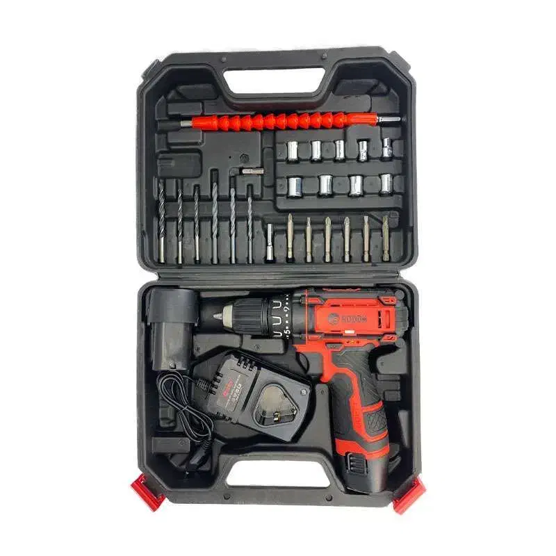 دریل شارژی ۲ سرعته با لوازم ادون|ابزارآلات|تهران, حسن‌آباد|دیوار