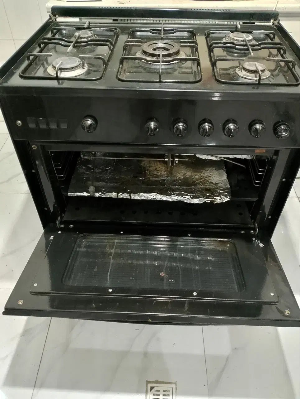 گاز فر و گرمکن دار لوفرا ایتالیایی|اجاق گاز و لوازم برقی پخت‌وپز|فردیس, سپید دشت|دیوار