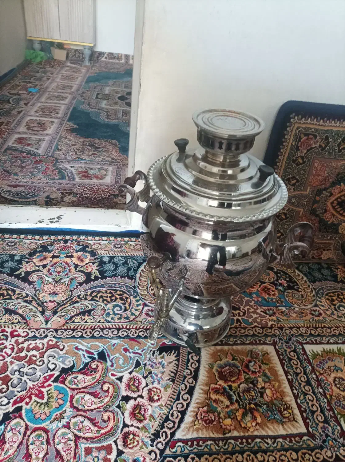 سماور گازی|سماور، چای‌ساز، قهوه‌ساز|کرمانشاه, |دیوار