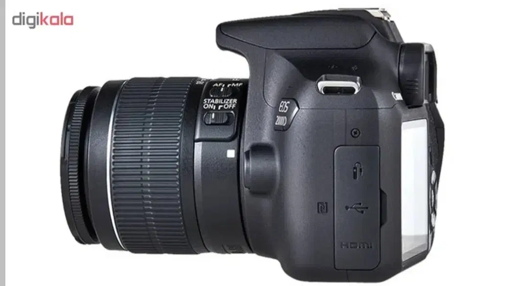دوربین عکاسی و فیلم برداری canon2000d|دوربین عکاسی و فیلم‌برداری|شیراز, تاچارا|دیوار