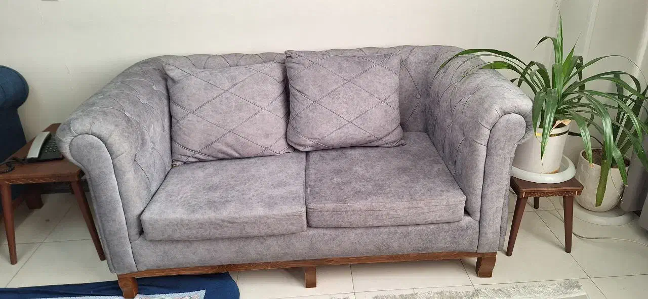 مبل۸نفره چستر|مبلمان خانگی و میز عسلی|کرج, شهرک دریا|دیوار