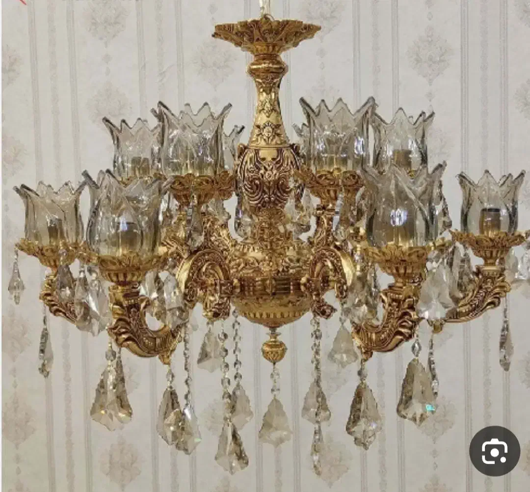 لوستر طرح ونوس|لوستر و چراغ آویز|بهارستان, |دیوار