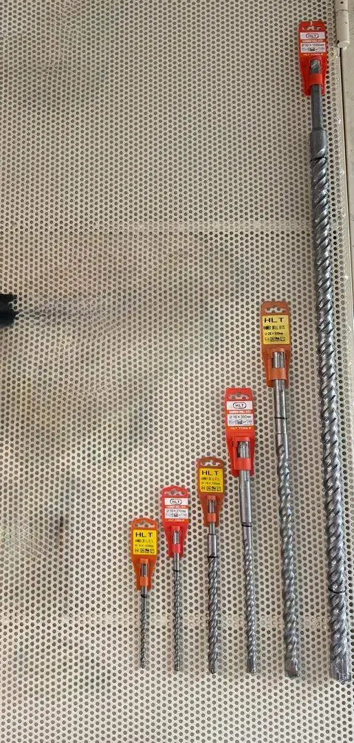 مته چهار و پنج شیار،قلم تخریب،گان مارک HLT|ابزارآلات|تهران, منیریه|دیوار