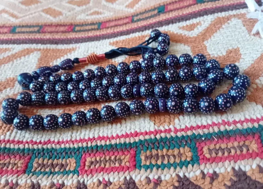 تسبیح نقره کوب تسبیح ناجیل|کلکسیون و سرگرمی|کرمانشاه, |دیوار