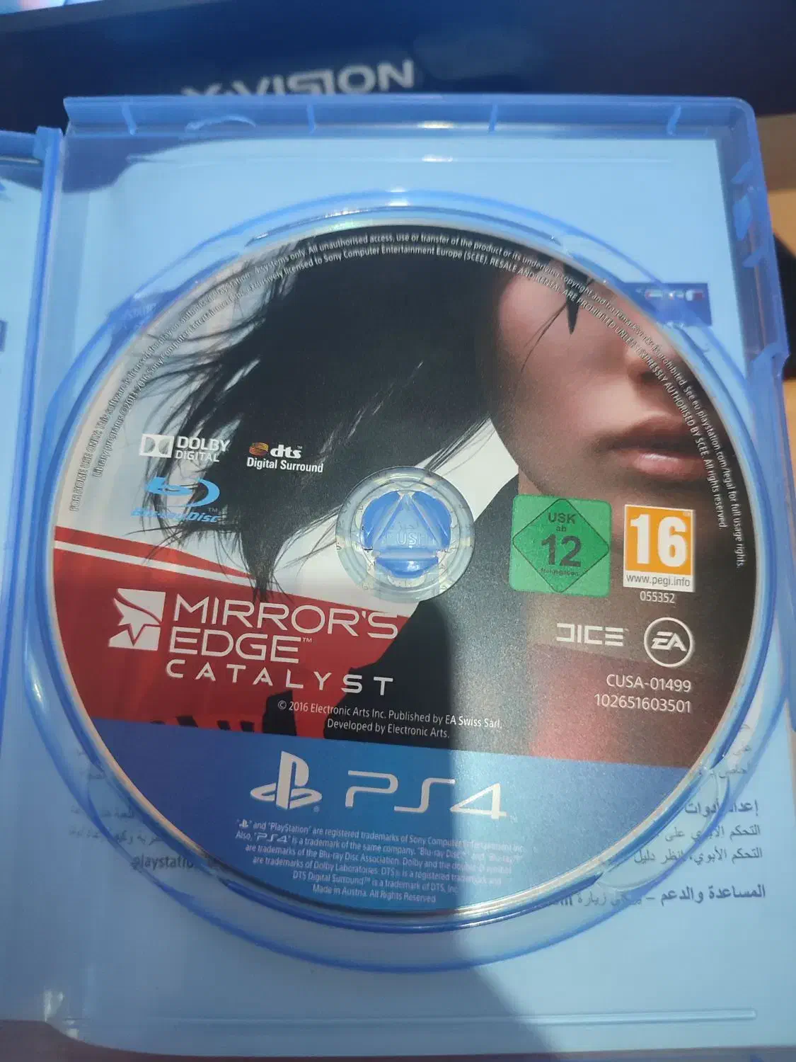 بازی ps4 کمییاب mirror edge|کنسول، بازی ویدئویی و آنلاین|رشت, لاکانی|دیوار
