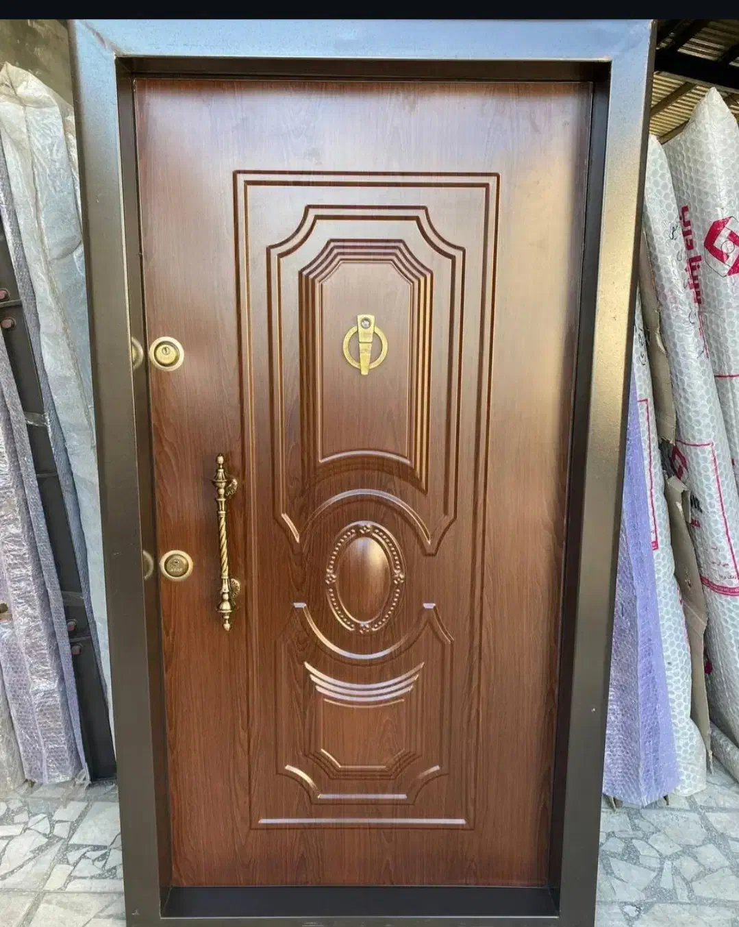 درب ضدسرقت لاین ترک کرکره برقی،نرده استیل کدZ011|مصالح و تجهیزات ساختمان|شیرگاه, |دیوار