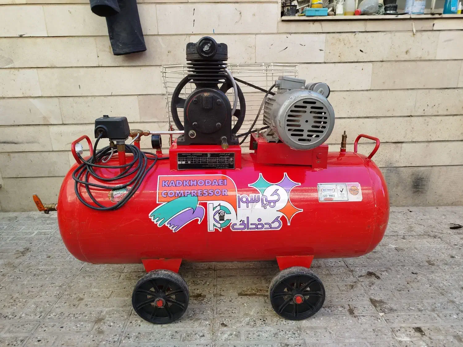 پمپ باد150لیتری کدخدایی|سایر لوازم برقی|شهرکرد, |دیوار