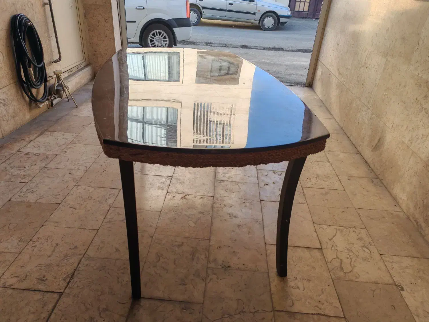 میز نهار خوری ۶ نفره و بوفه در حد نو|میز و صندلی غذاخوری|مریوان, |دیوار