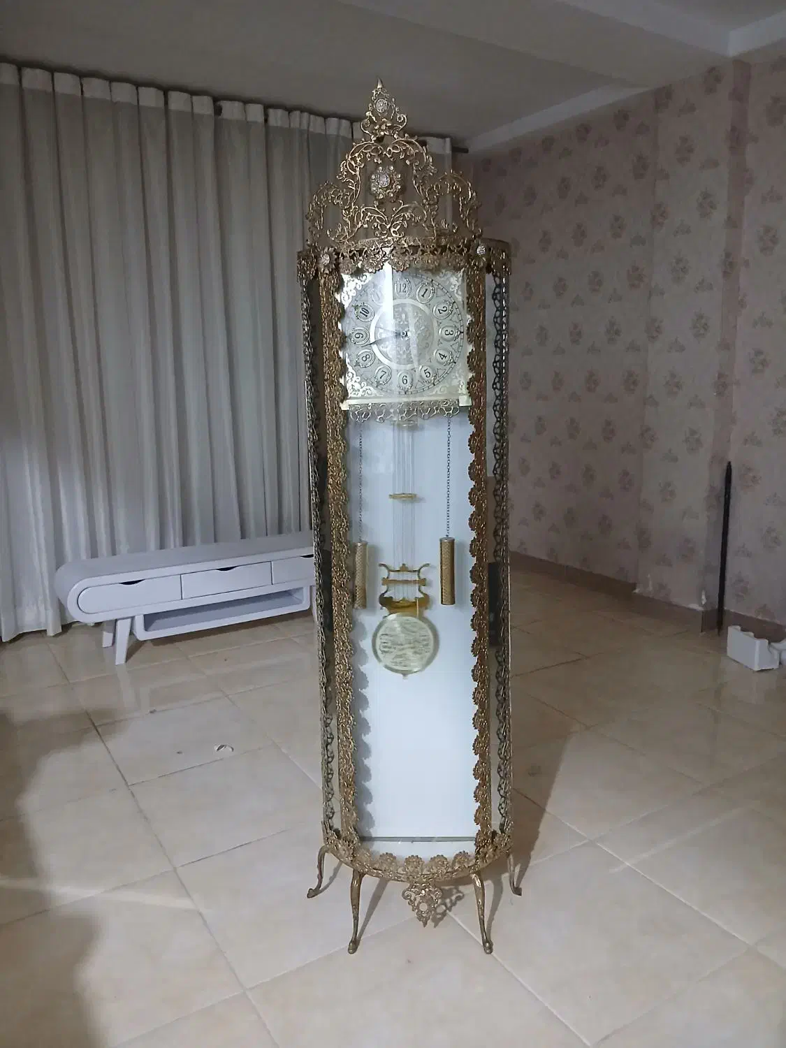 ساعت برنز|ساعت دیواری و تزئینی|مشکیندشت, |دیوار