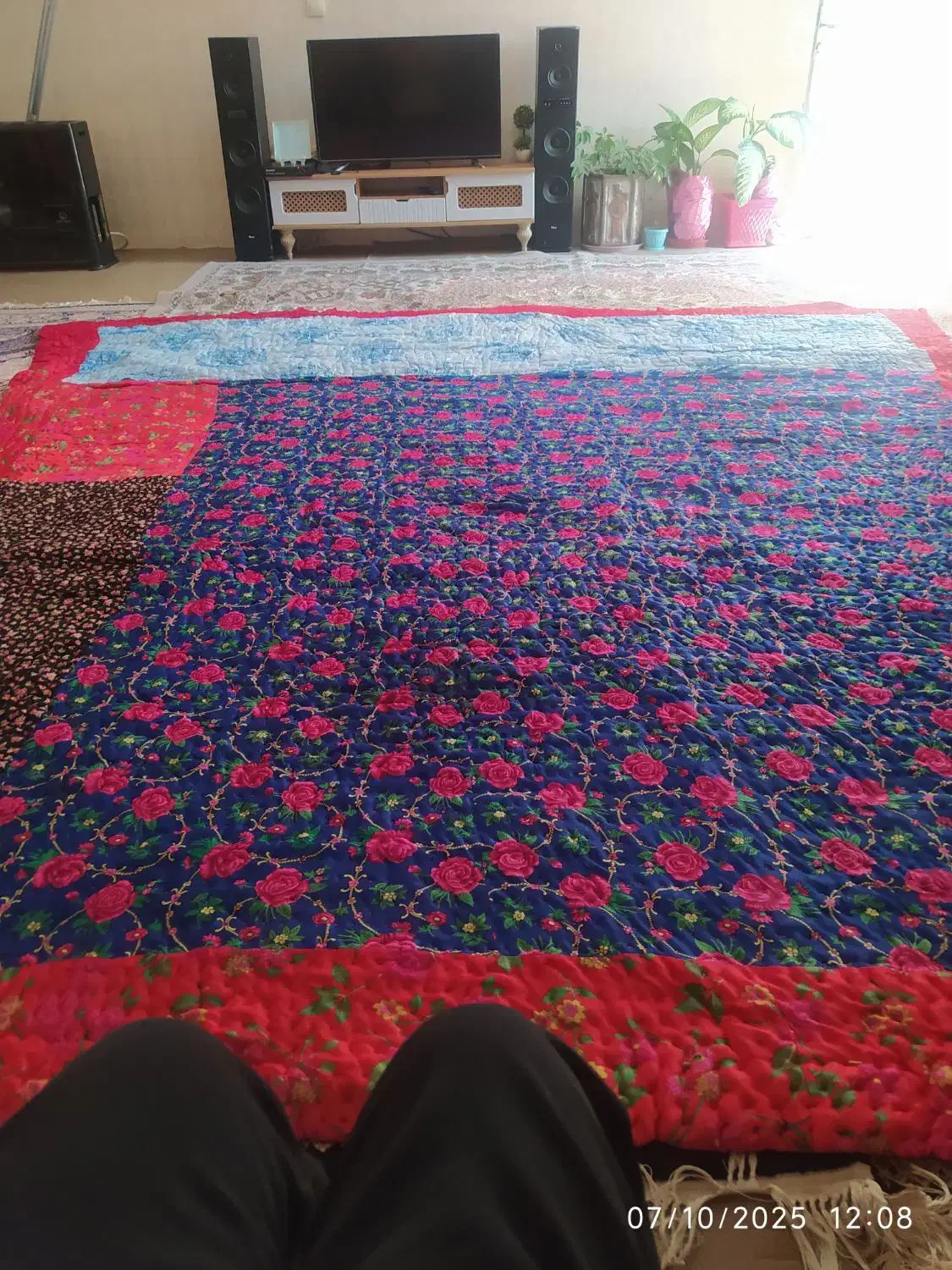 لحاف کرسی|رختخواب، بالش، پتو|خرمدره, |دیوار