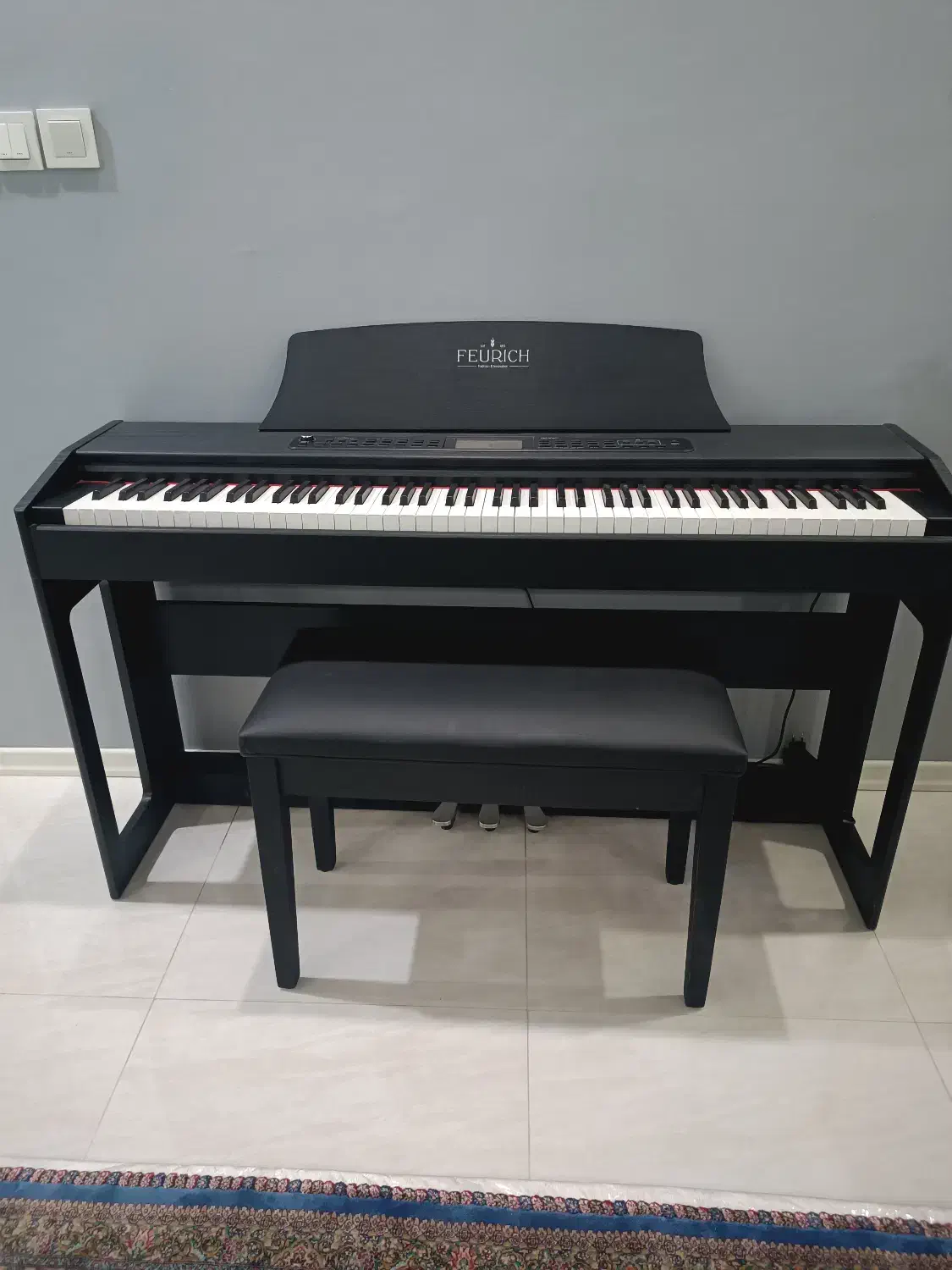 فروش پیانو دیجیتال برند feurich|پیانو، کیبورد، آکاردئون|فردیس, فردیس|دیوار