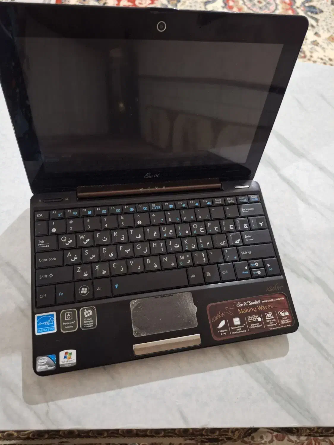 لب تاپ نت بوک ایسوس Eee. PC. 1008P|رایانه همراه|مرودشت, ژیان|دیوار