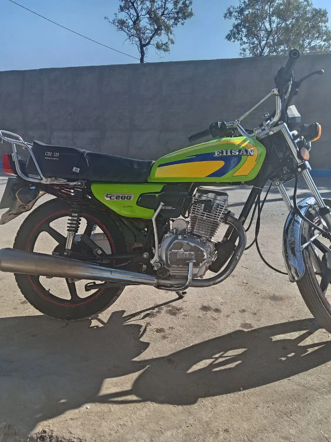 فروش موتور احسان 200|موتورسیکلت|جغتای, |دیوار