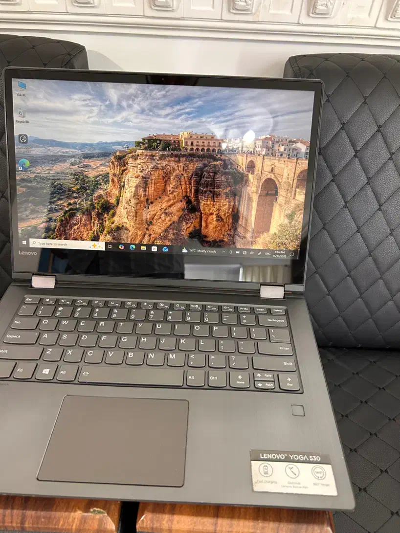 Yoga امریکایی وارداتی ram16 تاچ لمسی|رایانه همراه|رشت, پیرسرا|دیوار