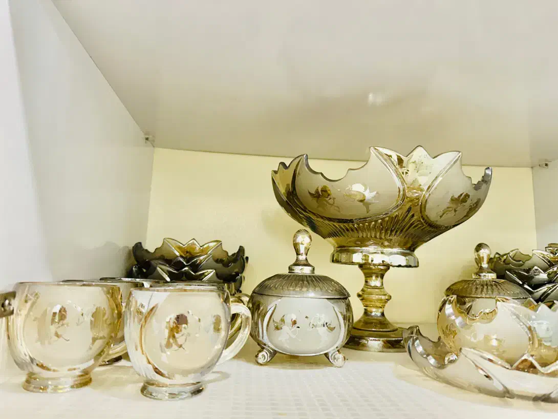 سرویس بوهیمیا چک رزگلد|ظروف سرو و پذیرایی|تهران, چهارصد دستگاه|دیوار