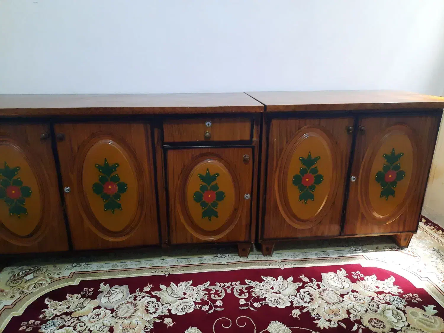 کمد زیر رختخوابی|جاکفشی، کمد، دراور|کوه چنار, |دیوار