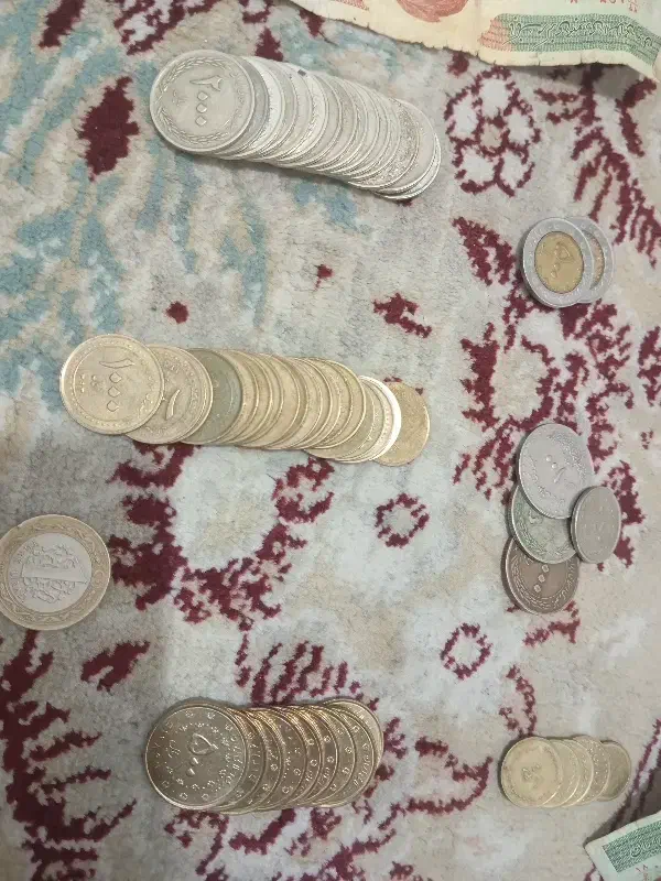 سکه و اسکناس    قدیمی|کلکسیون سکه، تمبر، اسکناس|قم, علی آباد سعدگان|دیوار