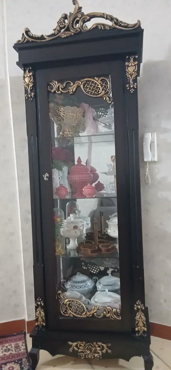 ویترین (بوفه)|بوفه، ویترین، کنسول|نسیم‌شهر, |دیوار