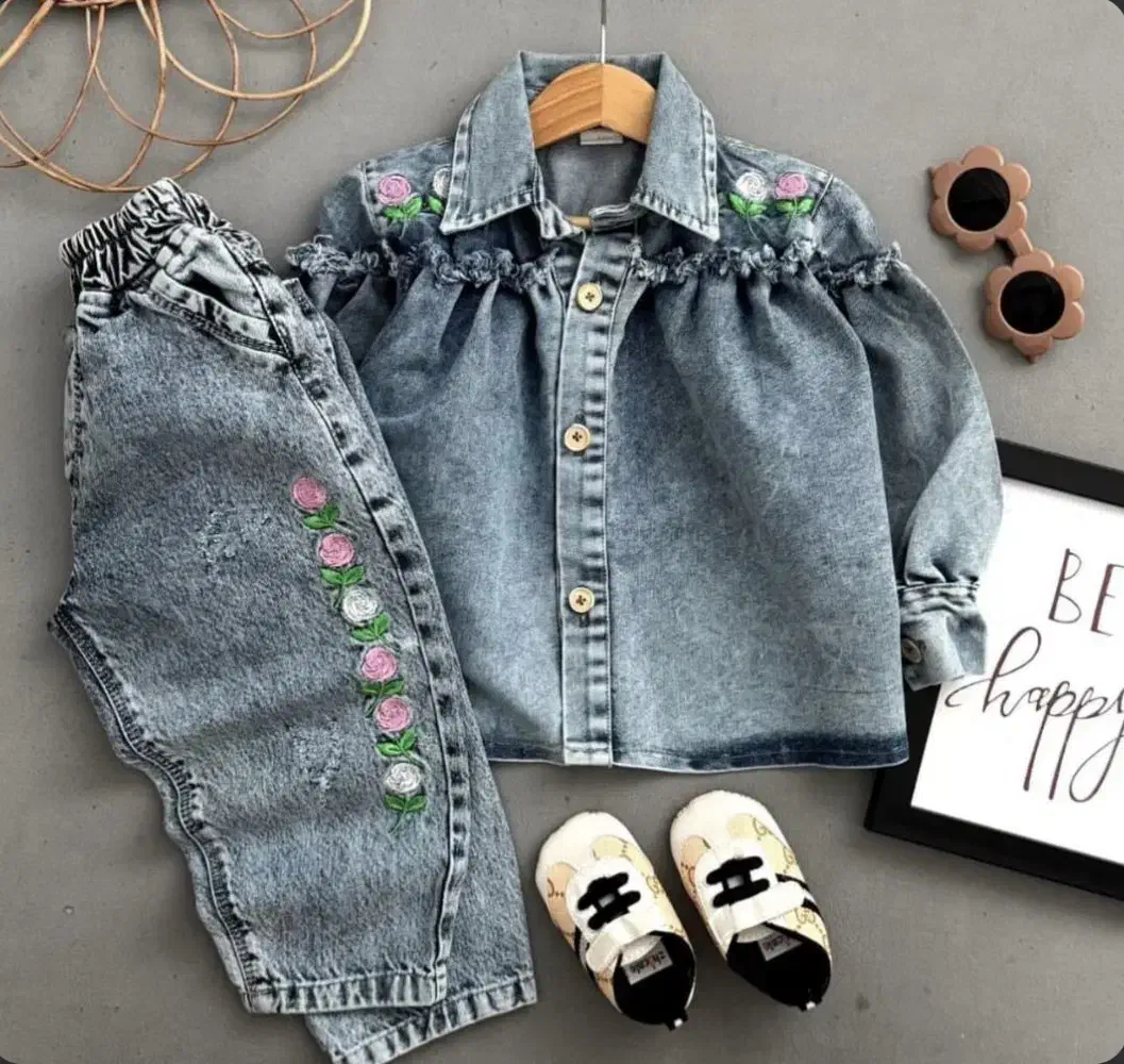 ست لی دخترانه|کفش و لباس بچه|سیرجان, |دیوار