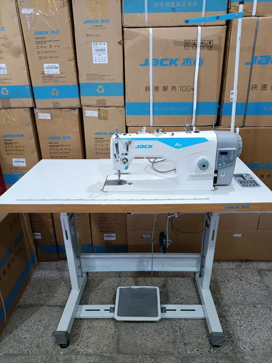 چرخ خیاطی جک A2 ترکایی|چرخ خیاطی و ریسندگی|بروجرد, |دیوار