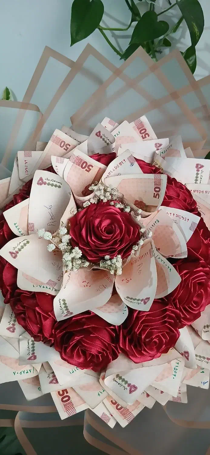 دسته گل پول و گل|گل مصنوعی|لاهیجان, شهرک جانبازان|دیوار