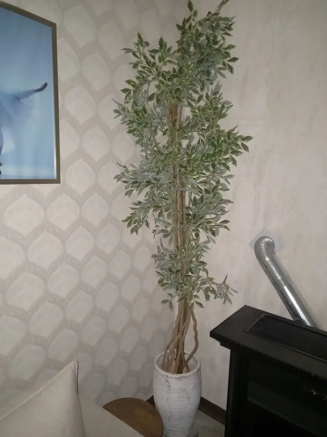 درختچه ی مصنوعی خارجی|گل مصنوعی|کهریزک, |دیوار