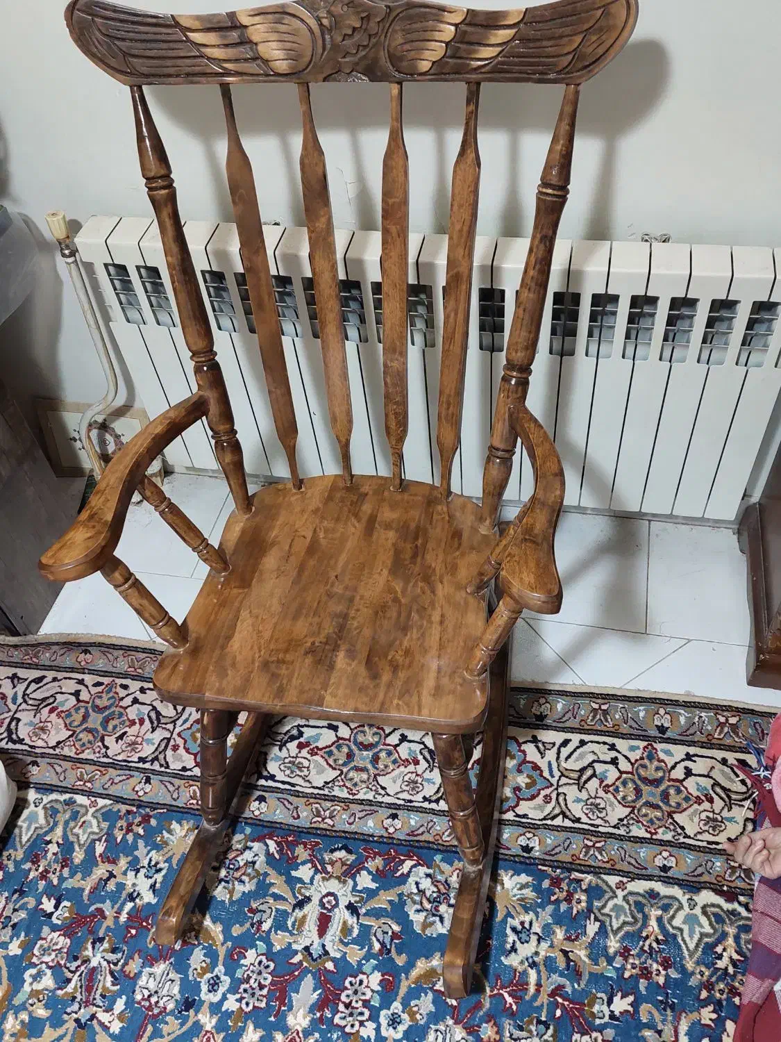 صندلی راک چوب راش|مبلمان خانگی و میز عسلی|کرمانشاه, |دیوار