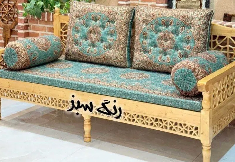 پشتی ترمه سنتی یزد|پشتی|تهران, هاشمی|دیوار