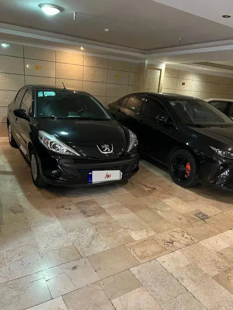 مشکی ارتقا یافته207|خودرو سواری و وانت|کرج, گوهردشت|دیوار