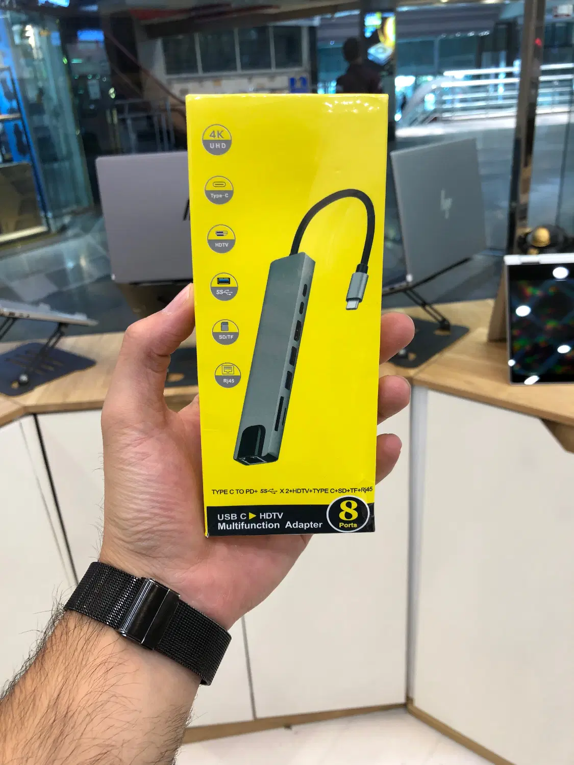 هاب Usb-C|قطعات و لوازم جانبی رایانه|تهران, فلسطین (میدان انقلاب)|دیوار