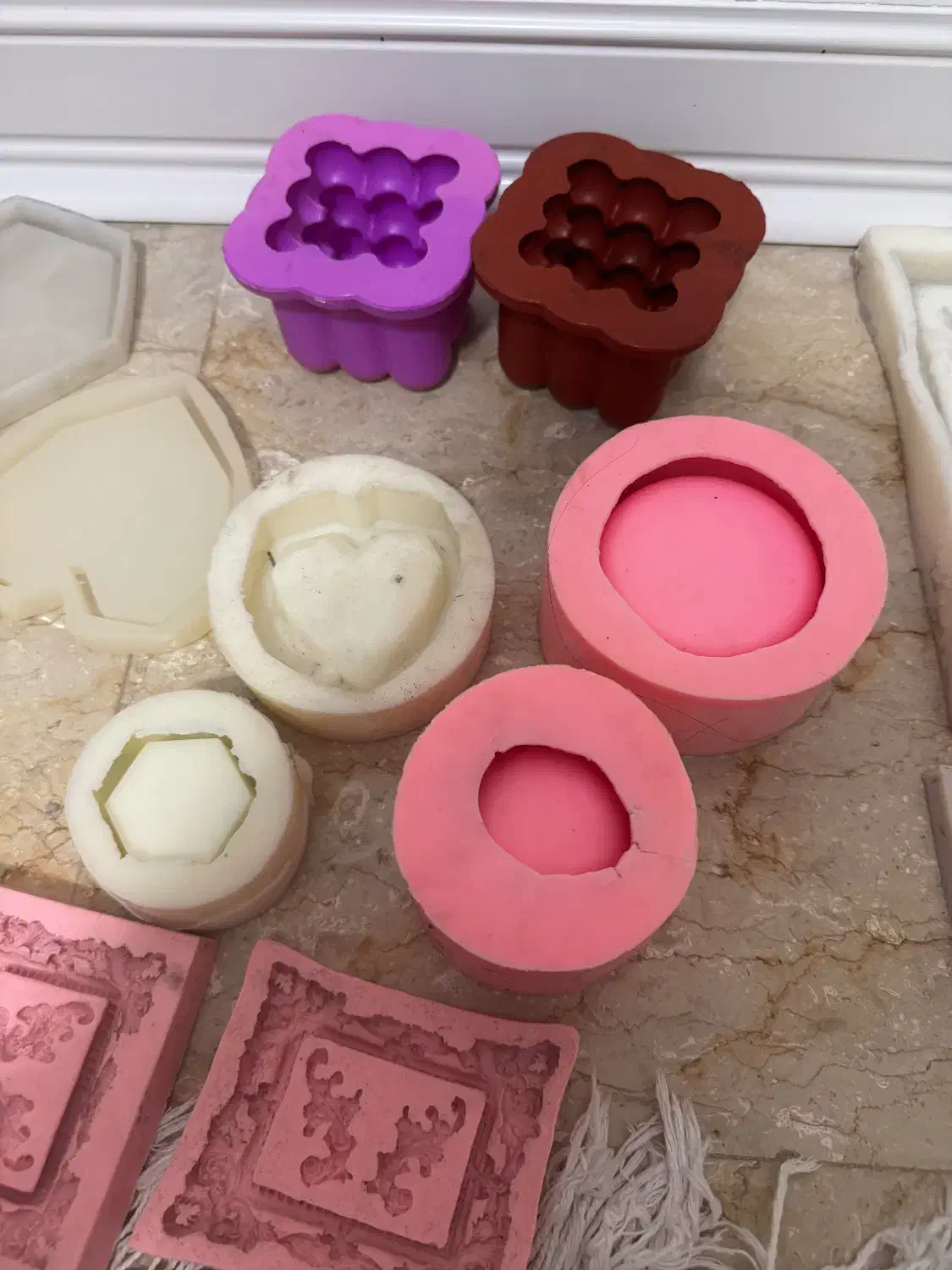 قالب سیلیکونی برای شمع سازی|صنایع دستی و سایر لوازم تزئینی|تهران, مهران|دیوار