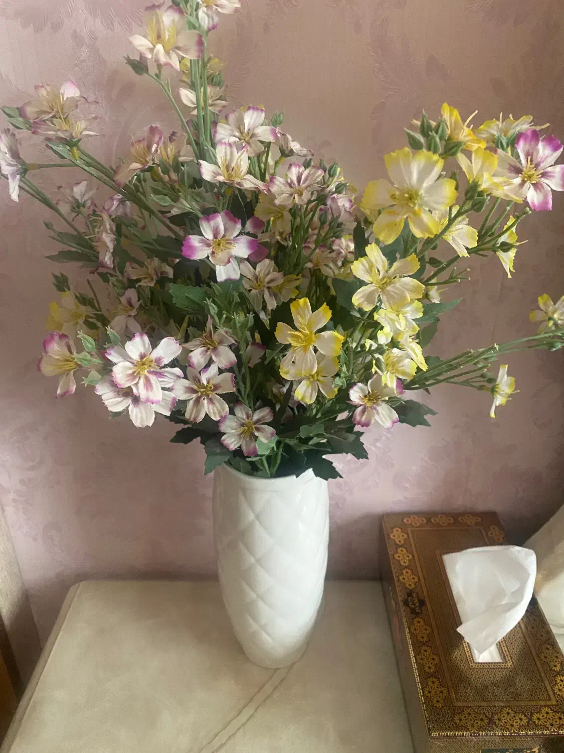 گلدان گل|گل مصنوعی|دامغان, |دیوار